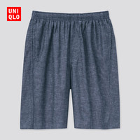 UNIQLO 优衣库 优衣库 男装 轻型全棉松紧短裤(中裤 五分裤 夏季 休闲) 433107