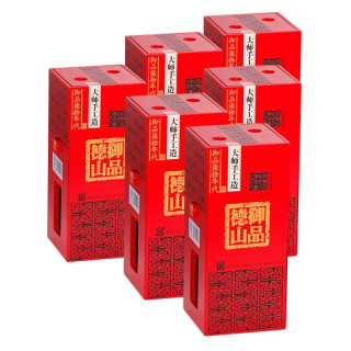 deshan德山御品柒拾年代52vol浓香型白酒500ml6瓶整箱装