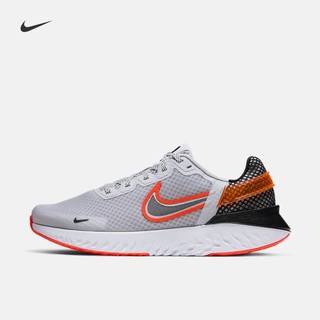 Nike耐克官方NIKE LEGEND REACT 3 男子跑步鞋新款透气CK2563（43、001黑/白色/铁灰）