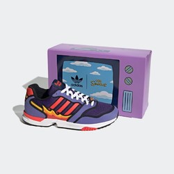 adidas Originals 阿迪达斯三叶草ZX 1000 SIMPSONS FLAMING MOES男女经典运动鞋