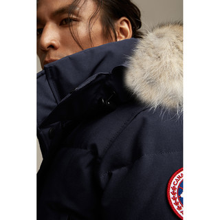 CANADA GOOSE / 加拿大鹅 Fusion Fit版 Wyndham 派克大衣 3808MA（S、67 深蓝色）