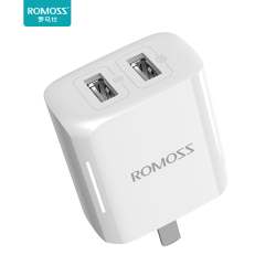 romoss罗马仕ac12t21a双口iphone充电头