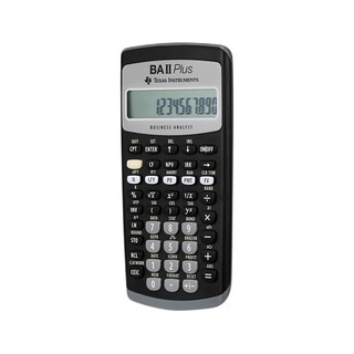 Texas Instruments 德州仪器 BA II PLUS 函数金融计算器 黑色