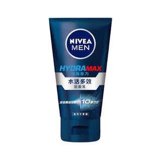 NIVEA MEN 妮维雅男士 水活保湿系列男士护肤套装 (精华露50g+洗面奶50g)