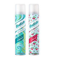 batiste 碧缇丝 免水洗发喷雾套装 (经典洁净200ml+果香樱桃200ml)