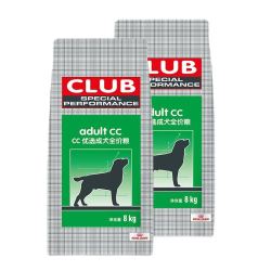 ROYAL CANIN 皇家 皇家狗粮 royal canin CC优选成犬粮 8KG 8kg*2