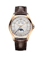 VACHERON CONSTANTIN 江诗丹顿 Fiftysix 18K 5N Rose Gold & Alligator Strap Complete-Calendar Watch