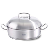 Original-Profi Collection 2019 Stainless Steel Round Roaster with Dome Lid, 5.1 Quart
