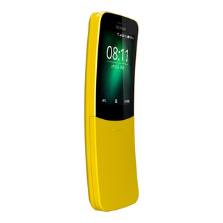 NOKIA 诺基亚 8110 4G手机 黄色