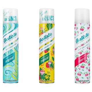 batiste 碧缇丝 免水洗发喷雾套装 (经典洁净200ml+迷人花香200ml+异国情调200ml)