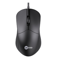 Lenovo 联想 来酷 Lecoo M1102 有线鼠标 1200DPI 黑色