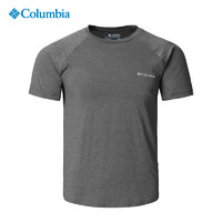 Columbia 哥伦比亚 哥伦比亚城市户外男装速干衣弹力圆领短袖T恤