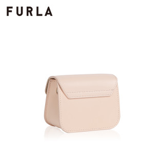 FURLA/芙拉品牌下架METROPOLIS 2020秋冬新品女士微型链条斜挎包(黑色)