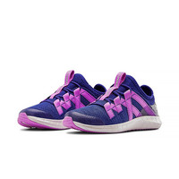 UNDER ARMOUR 安德玛 Infinity 3 女童跑鞋 3023681-400 蓝色/粉色 31.5