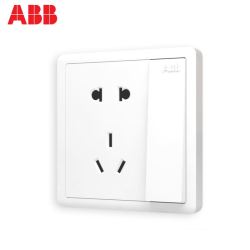 ABB AO225 双控五孔插座