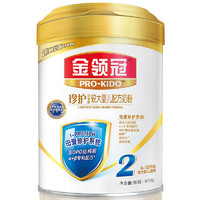 金领冠 珍护系列 白金版 较大婴儿奶粉 国产版 2段 800g