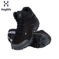 Haglofs火柴棍女款防水减震徒步鞋495570（39【UK6】、2C5正黑色）