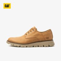 CAT/卡特夏季休闲皮鞋男户外舒适轻便透气休闲鞋专柜同款（44、黄色）