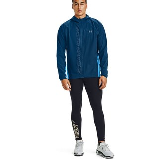 安德玛官方UA Qualifier男士跑步运动夹克外套1350173（L、蓝色581）