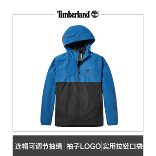 Timberland添柏岚男装新款户外休闲连帽外套|A21VA（M、A21VAP56/黑色-小麦色）