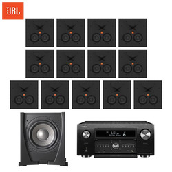 JBL 杰宝 JBL STUDIO5 66IW+天龙X8500 13.1 音响 音箱 吸顶音响