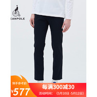 BEANPOLE 滨波 BEANPOLE滨波 初秋男士修身休闲裤BC9121A20 黑色 160/76A