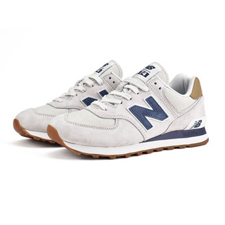 new balance 574系列 中性跑鞋 ML574LGI 灰色 41.5