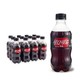 Coca-Cola 可口可乐 可口可乐 Coca-Cola 零度可乐无糖迷你便携小瓶装可口可乐碳酸饮料解渴怡神气足劲爽 零度可乐300mlX12瓶