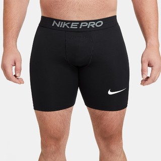 Nike耐克官方NIKE PRO 男子训练紧身短裤新品夏季速干透气BV5636（XS、010黑/(白)）