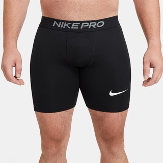 Nike耐克官方NIKE PRO 男子训练紧身短裤新品夏季速干透气BV5636（2XL、010黑/(白)）