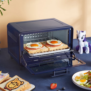 小熊烤箱家用小型烘焙小烤箱多功能智能全自动烘焙面包电烤箱迷你