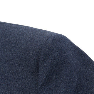 雅戈尔西服春秋新款商务休闲时尚男士羊毛蓝灰单西装外套正装2969（165/88A、蓝灰）