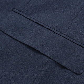 雅戈尔西服春秋新款商务休闲时尚男士羊毛蓝灰单西装外套正装2969（170/88A、蓝灰）