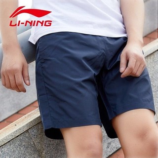 LI-NING 李宁 男款运动短裤