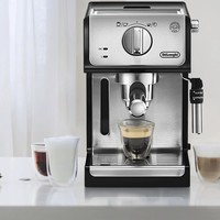 De'Longhi 德龙 Delonghi 德龙 ECP35.31+KG40 半自动咖啡机+磨豆机 银色