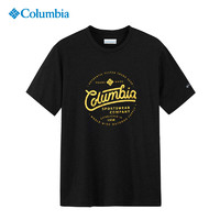 Columbia 哥伦比亚 清仓哥伦比亚Columbia户外男棉质舒适透气短袖T恤