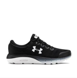 UNDER ARMOUR 安德玛 Charged Bandit 4 女子跑鞋 3021964-001 黑/白/灰 37.5