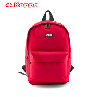 Kappa卡帕串标双肩包情侣男女背包学院风旅行包K0AZ8BS01E（J、红色-554）