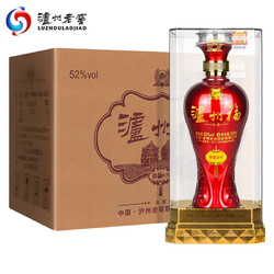 LUZHOULAOJIAO 泸州老窖 泸州 泸州福52度 珍品9V 整箱6瓶*500ML