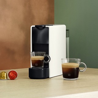 NESPRESSO 浓遇咖啡 Essenza Mini系列 C30 胶囊咖啡机+温和淡雅*5 白色