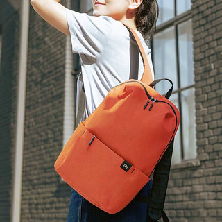 Xiaomi 小米 男女款炫彩小背包 1100842 橙色 10L