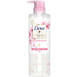 Dove 多芬 植萃系列多芬柔顺盈润洗发露 470ml+280ml