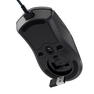 LEGION 联想拯救者 M600 2.4G蓝牙 多模无线鼠标 16000DPI RGB 黑色