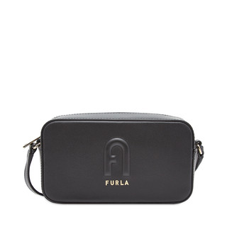 FURLA/芙拉多色牛皮剖层革简约纯色女士单肩包iekuabao（大红色）