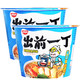 NISSIN 日清食品 日清（NISSIN） 出前一丁 方便面拉面 葱爆鲜鱿风味 碗面 106g*2碗