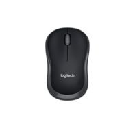 logitech 罗技 M220 2.4G无线鼠标 1000DPI 黑灰色