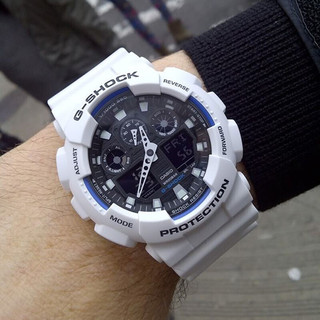 CASIO 卡西欧 G-SHOCK YOUTH系列 51.2毫米石英腕表 GA-100B-7A