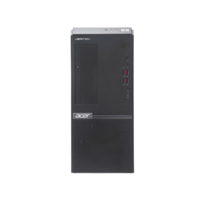 acer 宏碁 Veriton D650 八代酷睿版 20英寸 商务台式机 黑色 (酷睿i3-8100、核芯显卡、8GB、128GB SSD+1TB HDD、风冷)