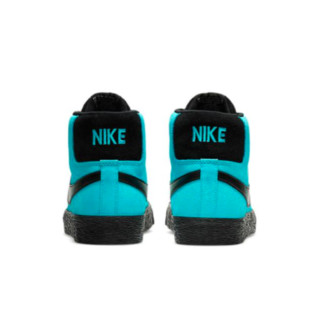 NIKE 耐克 SB Blazer Zoom 中性运动板鞋 864349-400 海蓝/黑色 42.5