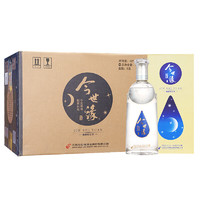 今世缘 生态月亮 42%vol 幽雅醇厚型白酒 500ml*6瓶 整箱装